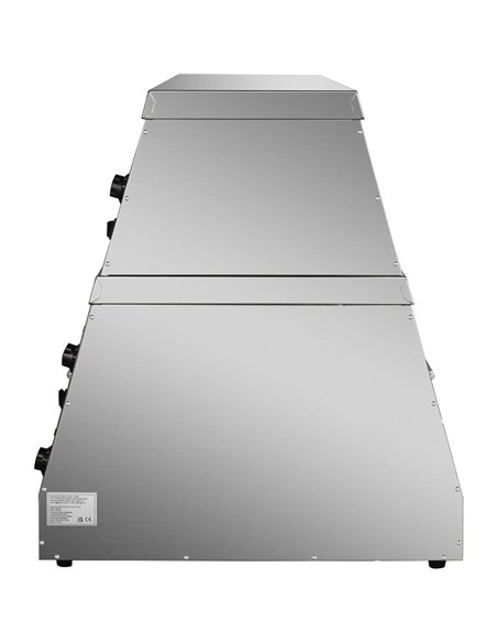 Commercial Two-Tier Heated Showcase Food and Chicken Warmer 1500x760x860mm CF-15000 - Image 2