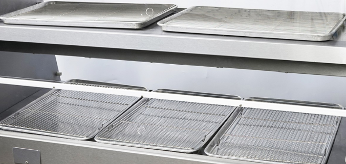 Commercial Two-Tier Heated Showcase Food and Chicken Warmer 1500x760x860mm CF-15000 - Image 3
